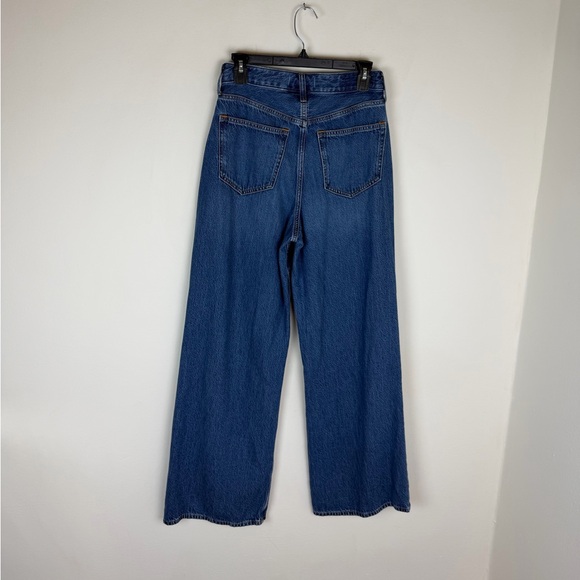 Abercrombie & Fitch The Wide Leg High Rise Jeans Size 27 / 4 Long - Picture 5 of 6